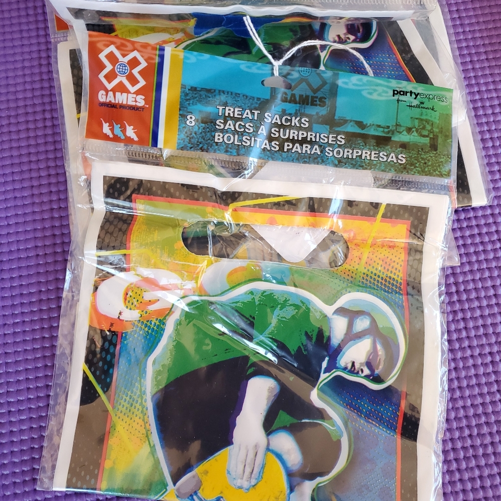 X games roller skate treat bags  party express